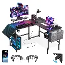 VidaTeco L Shaped Gaming Desk with Desk Extender