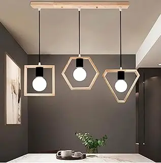 The Nordic Wood-Frame Pendant