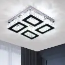 Crystal Chandeliers Flush Mount Modern Chandelier Ceiling Lights