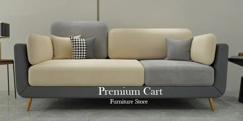 Contemperory Sofa Couch with Cushion Chaise Lounge Sectiona Sofa Perfect 
