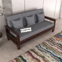Sheesham Wooden 3 Seater Sofa for Living Room