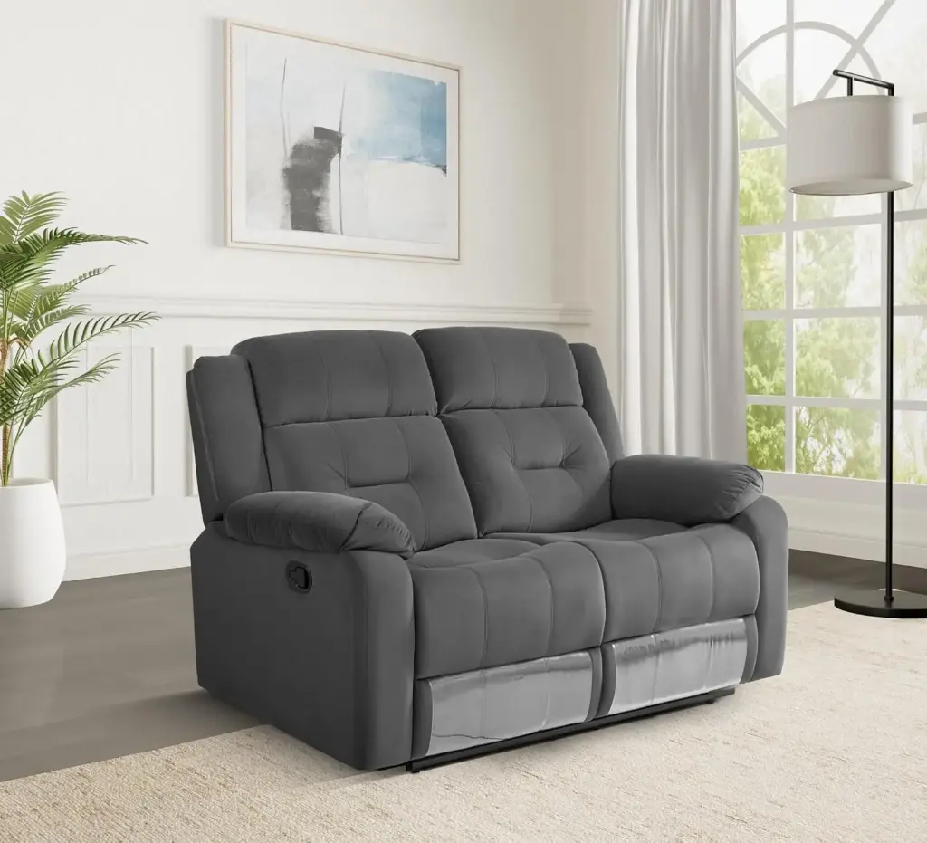 Solimo Costa 2 Seater Fabric Manual Recliner