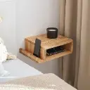 Floating Wall-Mounted Nightstand with Drawer 