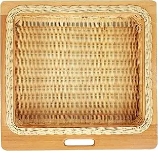Wicker Underbed Storage Basket (Natural Material)