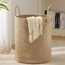 Jute Rope Laundry Hamper Basket