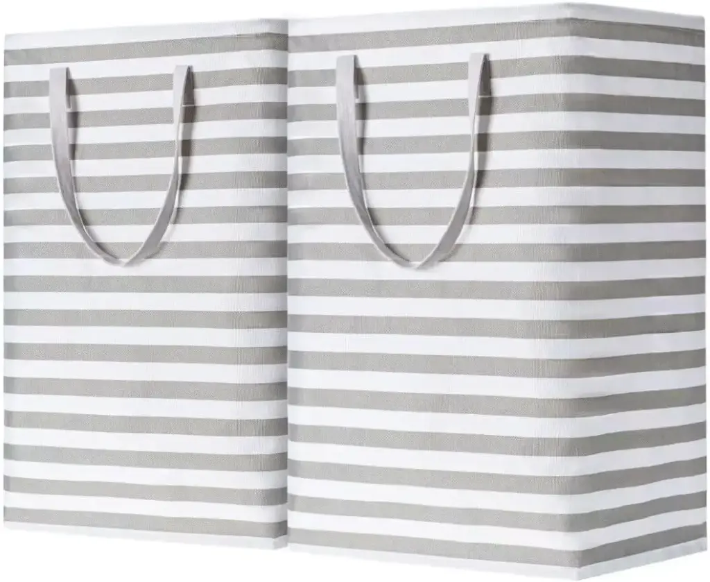 BOOMIBOO 2-Pack Large Laundry Basket Waterproof