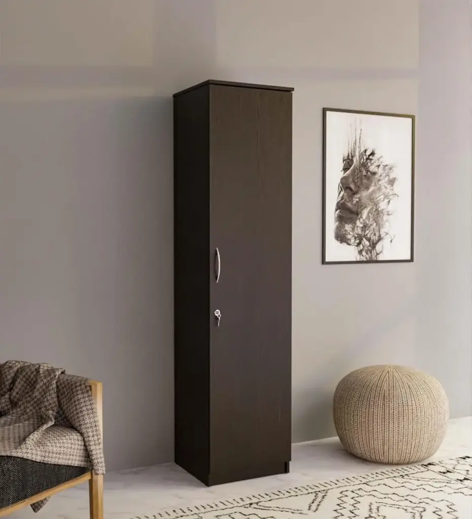 Adona Engineered Wood Wardrobe for Clothes with 1 Door