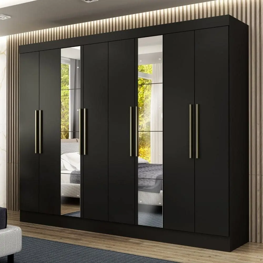 Furnilife Wardrobe 8 Doors 2 Drawers