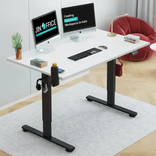 Jin Office Octave Height Adjustable Desk Electric