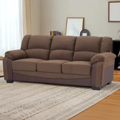 Royaloak Muar Malaysian Fabric 3 Seater Sofa