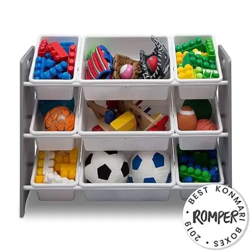 Delta Children MySize 9 Bin Plastic Toy Organizer