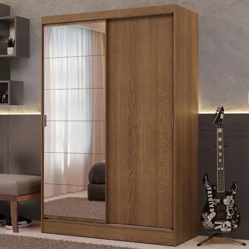 Madesa 2 Sliding Doors Wardrobe 
