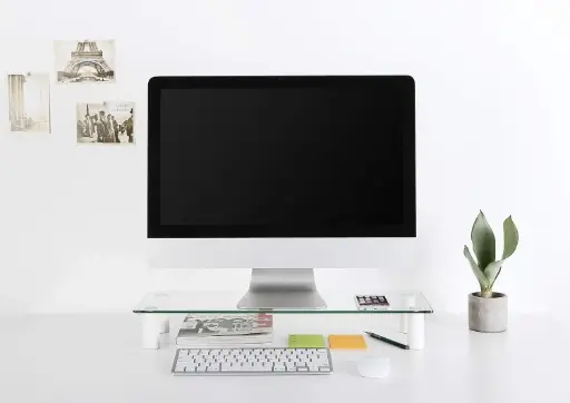 Defianz Tempered Glass Monitor Riser